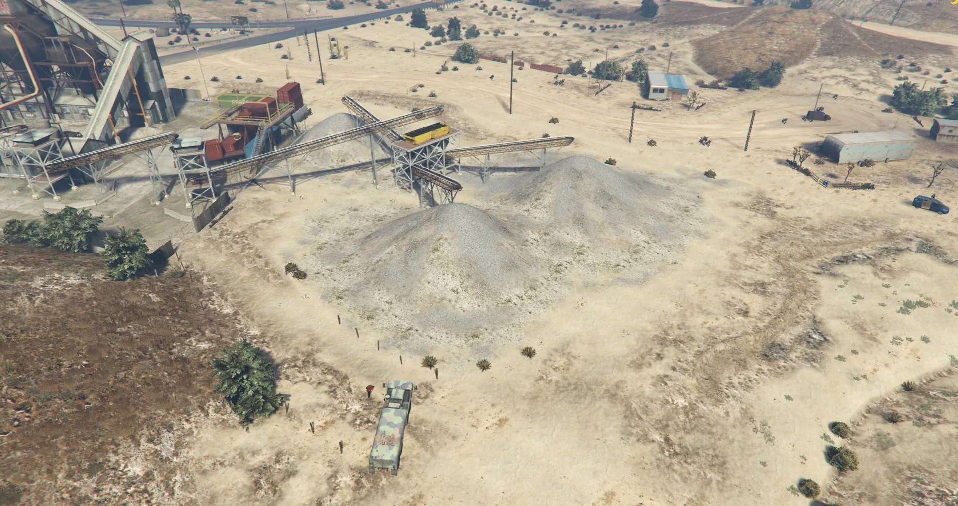 Mine area